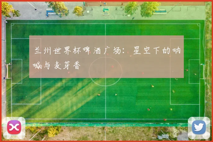兰州世界杯啤酒广场:星空下的呐喊与麦芽香
