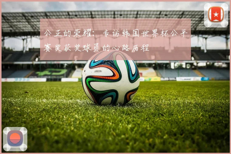 公正的荣耀:专访韩国世界杯公平赛奖获奖球员的心路历程